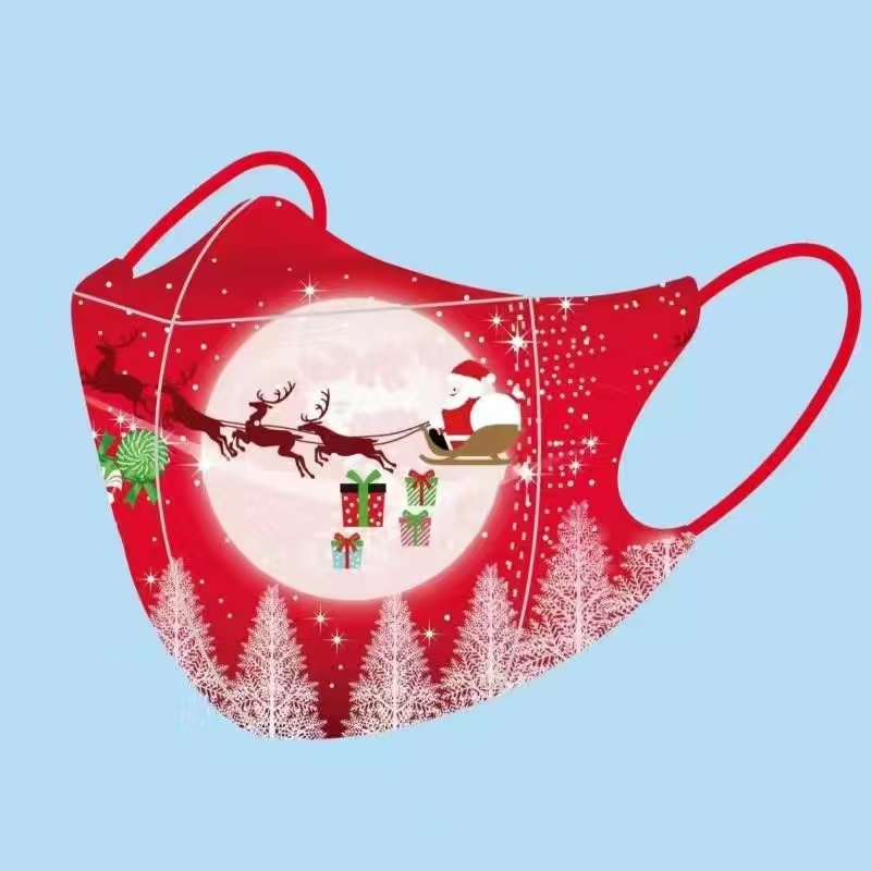 Christmas Masks For Children Aged 3-12